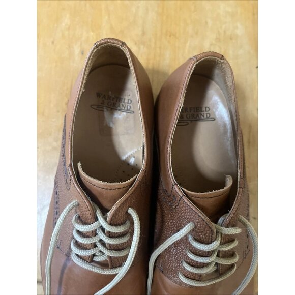 Warfield & Grand Sutton Dress Oxfords Shoes Brown 70928 Size Men\'s 9 Lace Up main image 8